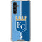 MLB Kansas City Royals Split Galaxy S23 FE Clear Case