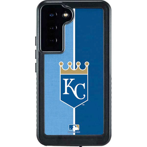 MLB Kansas City Royals Split Galaxy S23 Plus Waterproof Case