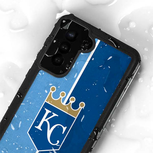 MLB Kansas City Royals Split Galaxy S23 Plus Waterproof Case