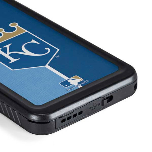 MLB Kansas City Royals Split Galaxy S23 Waterproof Case