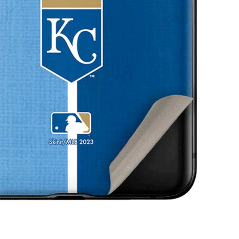 MLB Kansas City Royals Split Galaxy Z Flip Skin