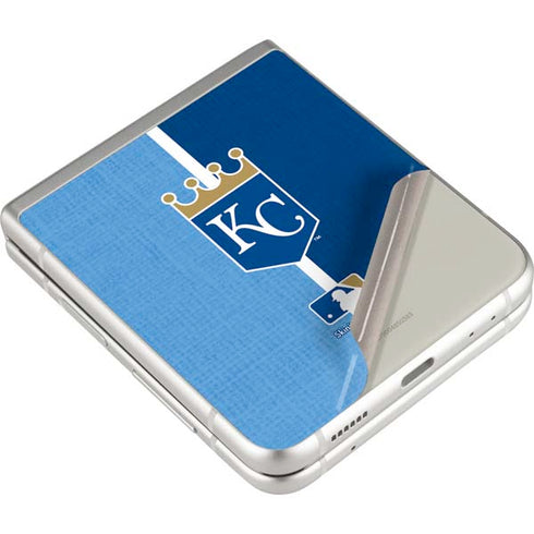 MLB Kansas City Royals Split Galaxy Z Flip3 5G Skin