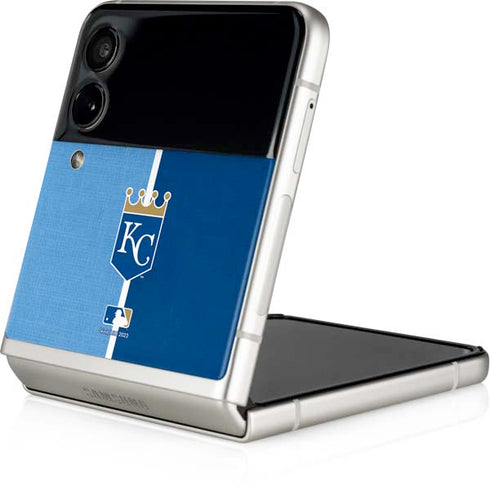 MLB Kansas City Royals Split Galaxy Z Flip4 5G Skin