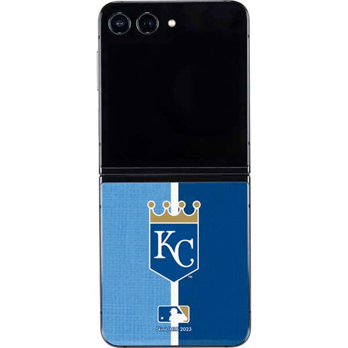 MLB Kansas City Royals Split Galaxy Z Flip5 5G Skin