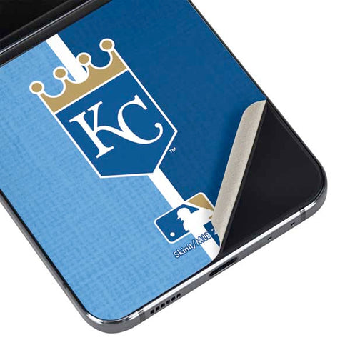 MLB Kansas City Royals Split Galaxy Z Flip5 5G Skin