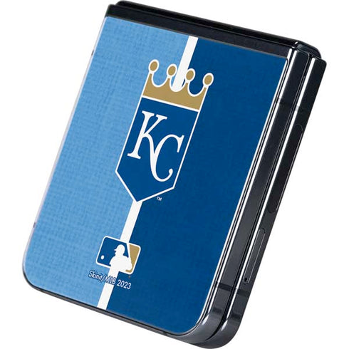 MLB Kansas City Royals Split Galaxy Z Flip5 5G Skin