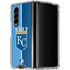MLB Kansas City Royals Split Galaxy Z Fold4 5G Clear Case