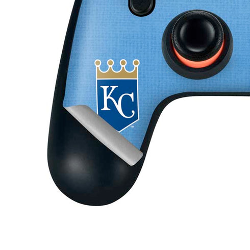 MLB Kansas City Royals Split Google Stadia Controller Skin