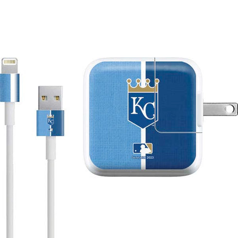 MLB Kansas City Royals Split iPad Charger (10W USB) Skin