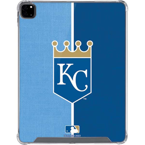 MLB Kansas City Royals Split iPad Pro 12.9in (2020) Clear Case