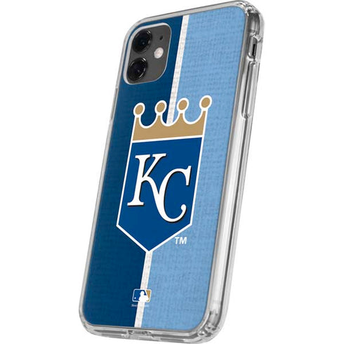 MLB Kansas City Royals Split iPhone 11 Clear Case