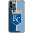 MLB Kansas City Royals Split iPhone 11 Pro Max Clear Case