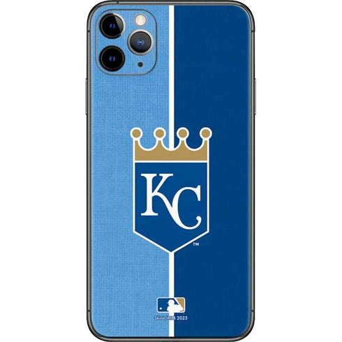 MLB Kansas City Royals Split iPhone 11 Pro Max Skin
