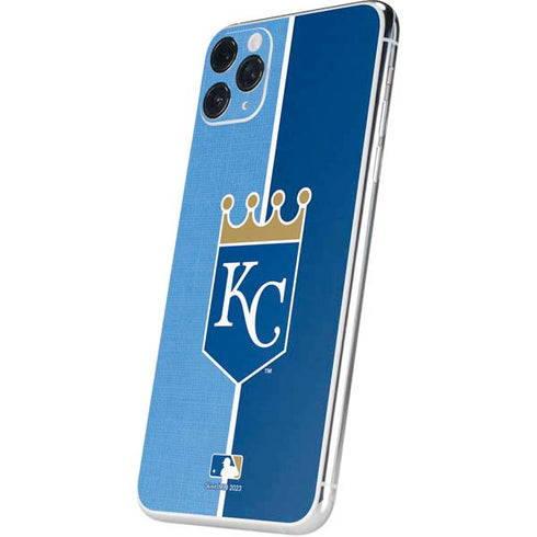 MLB Kansas City Royals Split iPhone 11 Pro Max Skin