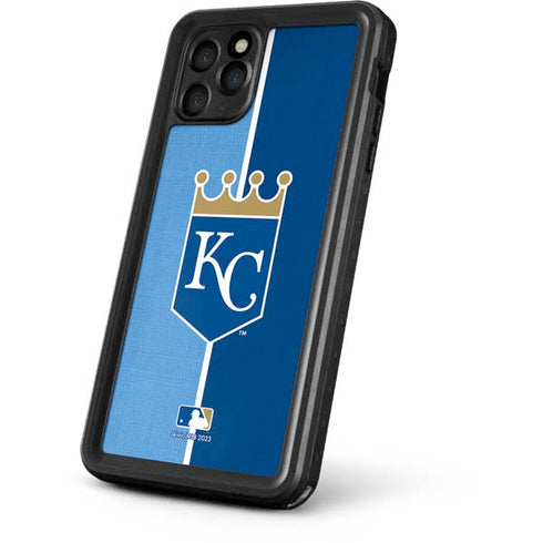 MLB Kansas City Royals Split iPhone 11 Pro Max Waterproof Case