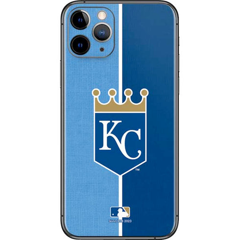 MLB Kansas City Royals Split iPhone 11 Pro Skin