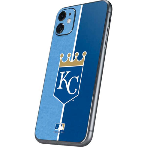 MLB Kansas City Royals Split iPhone 11 Skin
