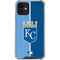 MLB Kansas City Royals Split iPhone 12 Mini Clear Case
