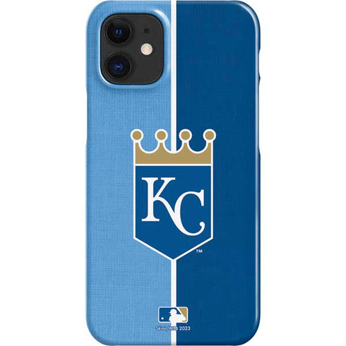 MLB Kansas City Royals Split iPhone 12 Mini Lite Case