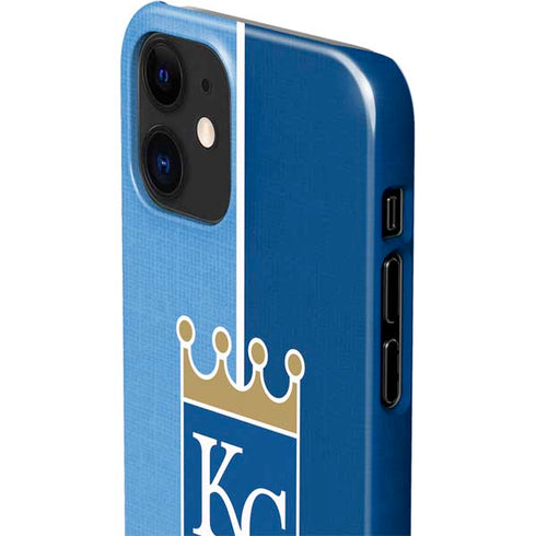 MLB Kansas City Royals Split iPhone 12 Mini Lite Case