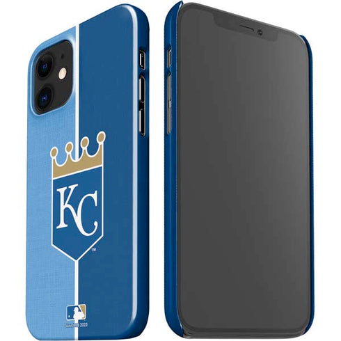 MLB Kansas City Royals Split iPhone 12 Mini Lite Case