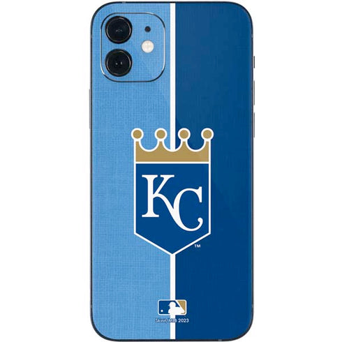 MLB Kansas City Royals Split iPhone 12 Mini Skin