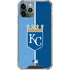 MLB Kansas City Royals Split iPhone 12 Pro Clear Case