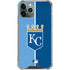 MLB Kansas City Royals Split iPhone 12 Pro Max Clear Case