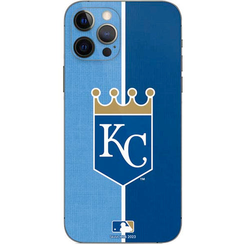 MLB Kansas City Royals Split iPhone 12 Pro Skin