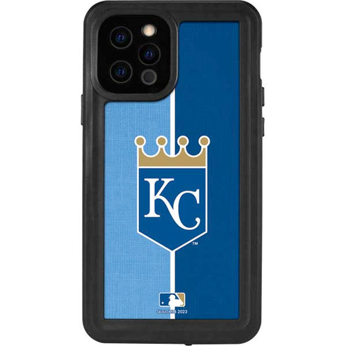 MLB Kansas City Royals Split iPhone 12 Pro Waterproof Case