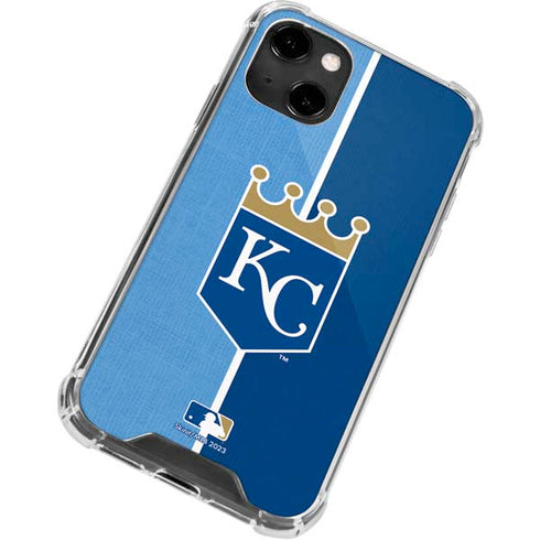 MLB Kansas City Royals Split iPhone 13 Clear Case