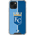 MLB Kansas City Royals Split iPhone 13 Mini Clear Case