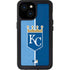 MLB Kansas City Royals Split iPhone 13 Mini Waterproof Case