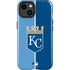 MLB Kansas City Royals Split iPhone 15 Plus Impact Case