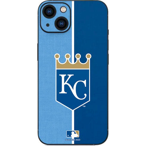 MLB Kansas City Royals Split iPhone 15 Plus Skin