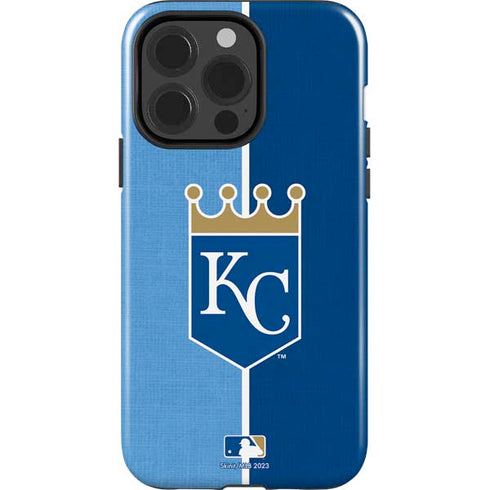 MLB Kansas City Royals Split iPhone 15 Pro Impact Case