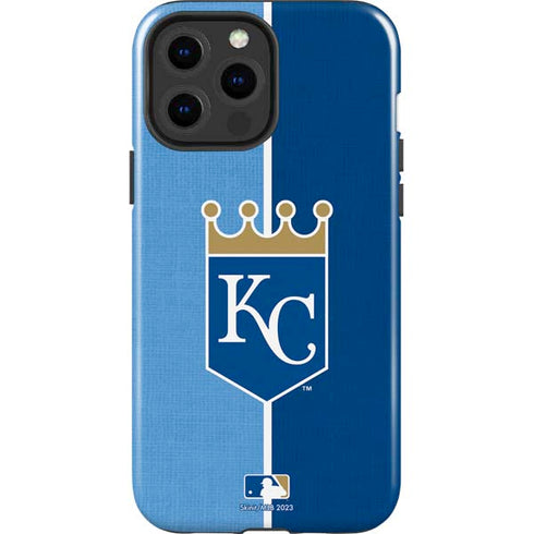 MLB Kansas City Royals Split iPhone 15 Pro Max Impact Case
