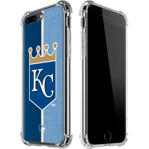 MLB Kansas City Royals Split iPhone 7/8 Plus Clear Case