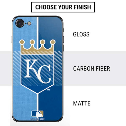 MLB Kansas City Royals Split iPhone SE (2nd & 3rd Gen) Skin
