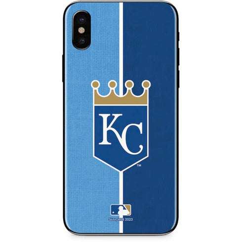 MLB Kansas City Royals Split iPhone X Skin