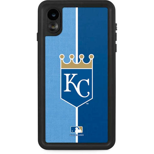 MLB Kansas City Royals Split iPhone XR Waterproof Case