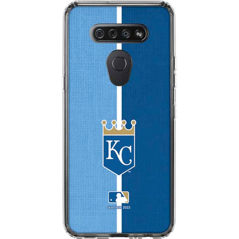 MLB Kansas City Royals Split LG K51/Q51 Clear Case