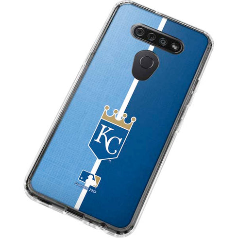 MLB Kansas City Royals Split LG K51/Q51 Clear Case
