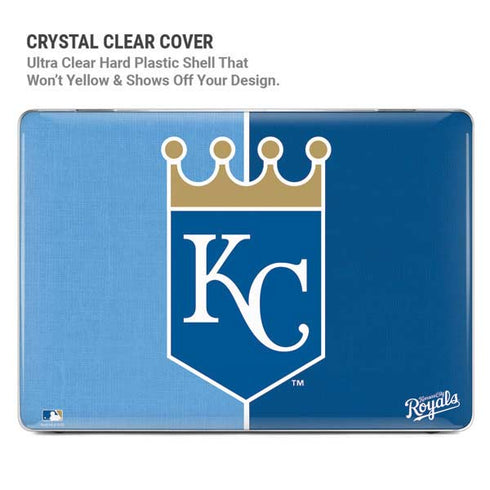 MLB Kansas City Royals Split MacBook Pro 16in (2021-25) Case plus Skin