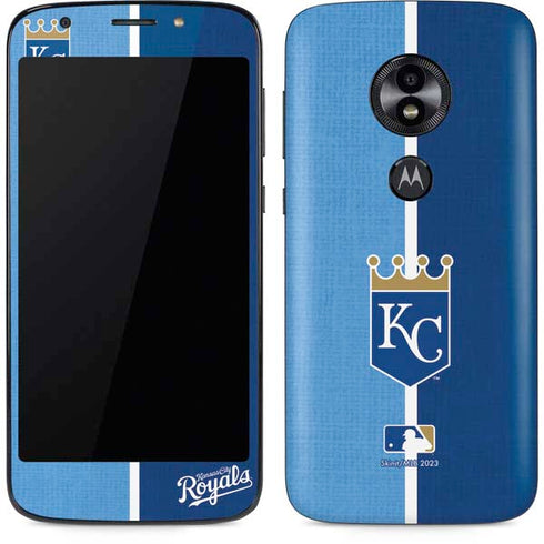 MLB Kansas City Royals Split Moto E5 Play Skin
