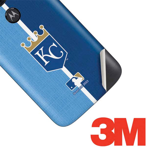 MLB Kansas City Royals Split Moto E5 Play Skin