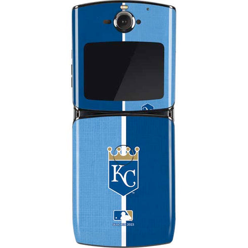 MLB Kansas City Royals Split Motorola RAZR Skin