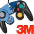MLB Kansas City Royals Split Nintendo GameCube Controller Skin