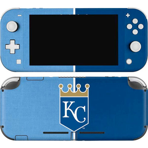 MLB Kansas City Royals Split Nintendo Switch Lite Skin