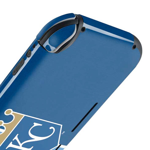MLB Kansas City Royals Split Nintendo Switch Lite Skin